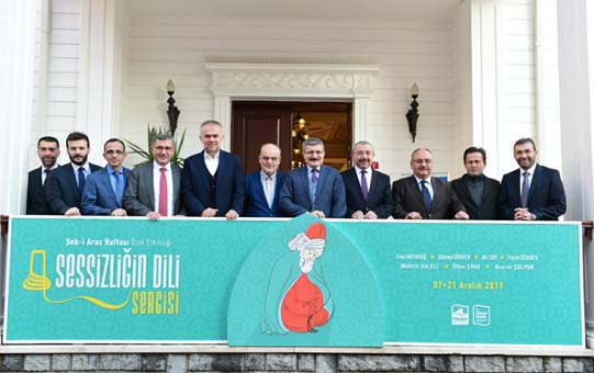 Başkanlar ‘Sessizliğin Dili Sergisi’ni gezdi