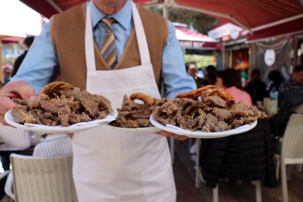 Edirne ciğerine bayram yoğunluğu