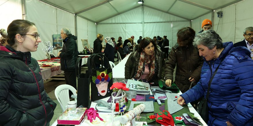 Ataşehir’de Kadın Eli Çadırı açıldı...