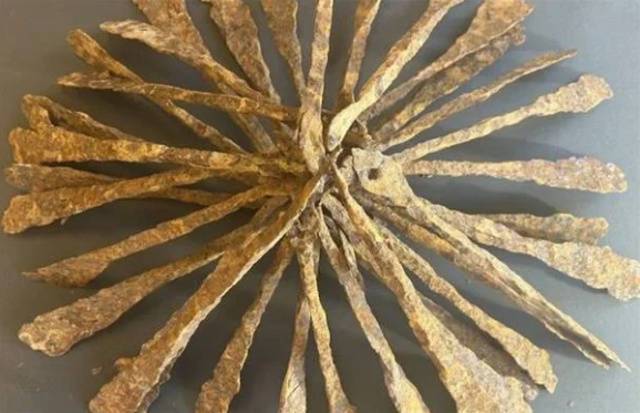 Evini temizlerken tarihi eser buldu