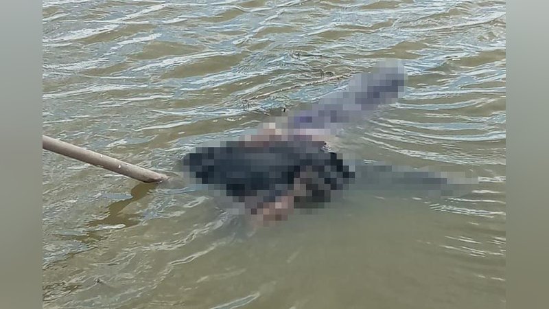 Cesedini nehirde balıkçılar buldu