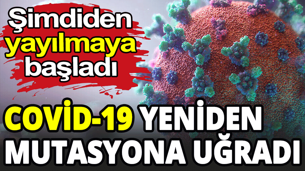 COVID-19 yeniden mutasyona uğradı