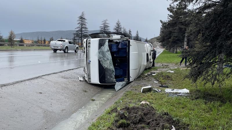 Isparta'da trafik kazası