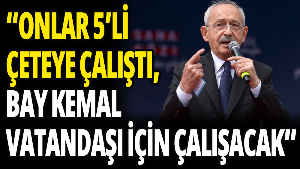Kemal Kılıçdaroğlu Balıkesir'den müjdeyi duyurdu: "15 bin lira vereceğiz"