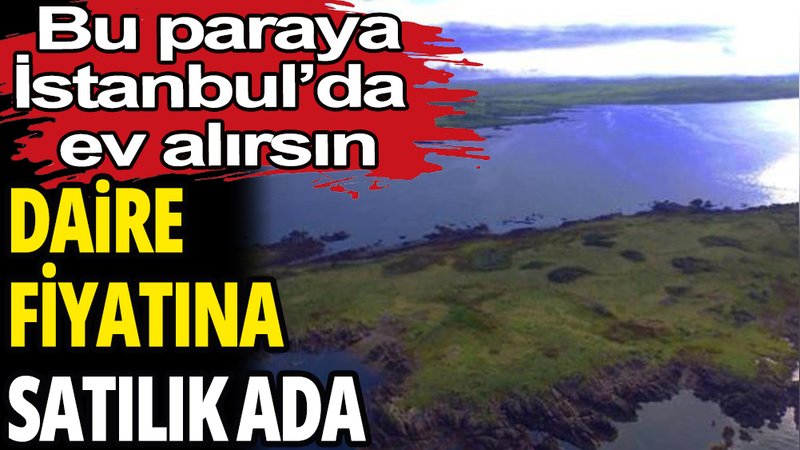 Daire fiyatına satılık ada: Bu paraya İstanbul'da ev alırsın