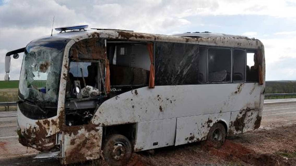 Cezaevi nakil aracı devrildi: 1 mahkum öldü, 13 yaralı