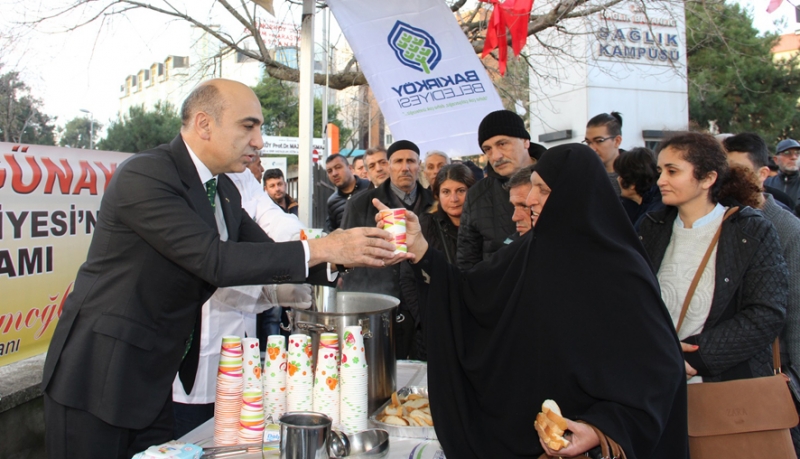 Bakırköy’de en sıcak günaydın
