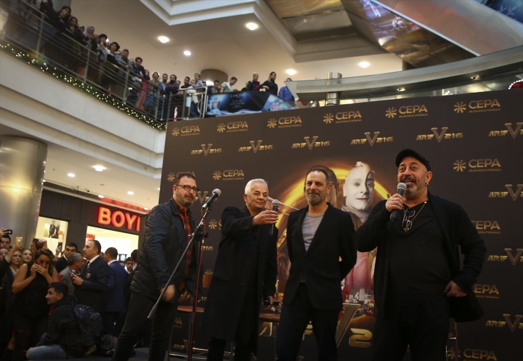 "Arif v 216"nın Ankara galası yapıldı