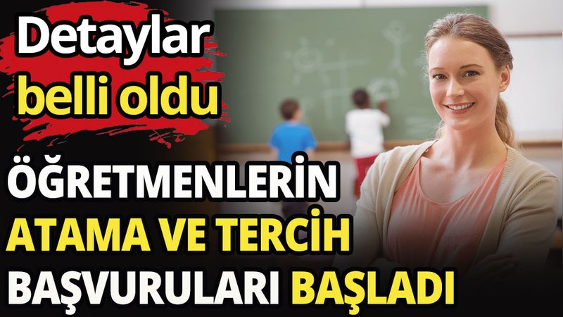 45 bin öğretmeninin tercih başvuruları başladı