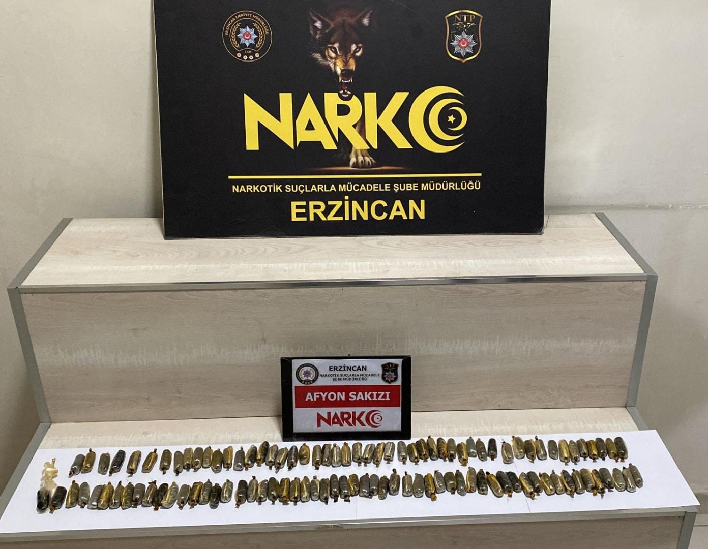 Midesinden 1 kilo 198 gram uyuşturucu çıktı
