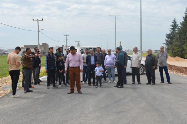 Yolu kapatıp, eylem yaptılar