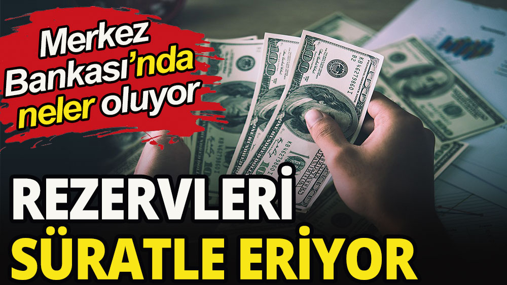 Rezervleri süratle ediyor