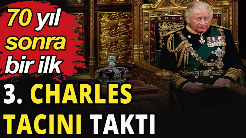 İngiltere Kralı 3. Charles, görkemli bir törenle tacını taktı