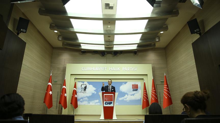 CHP MYK'de OHAL ve Afrin konuşuldu