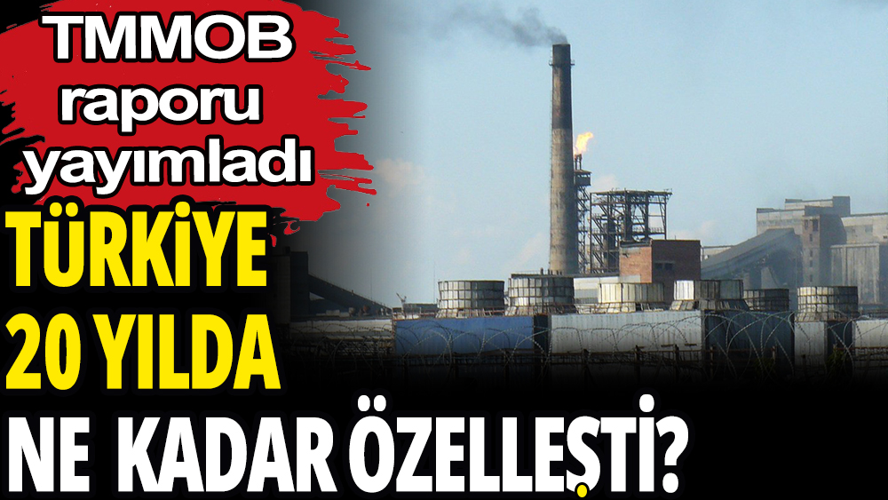 Türkiye 20 yılda ne kadar özelleşti?: Rapor gerçeği ortaya çıkardı