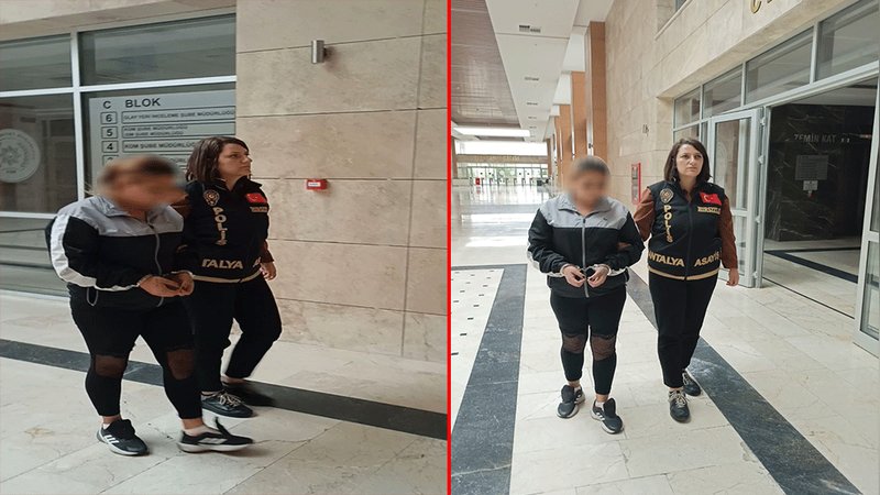 Antalya’da yankesici yakalandı