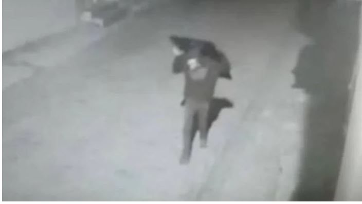 Hırsız kadının kocası çıktı