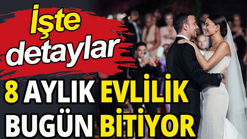 8 aylık evlilik bitiyor: Ünlü çift adliyeye ayrı ayrı geldi