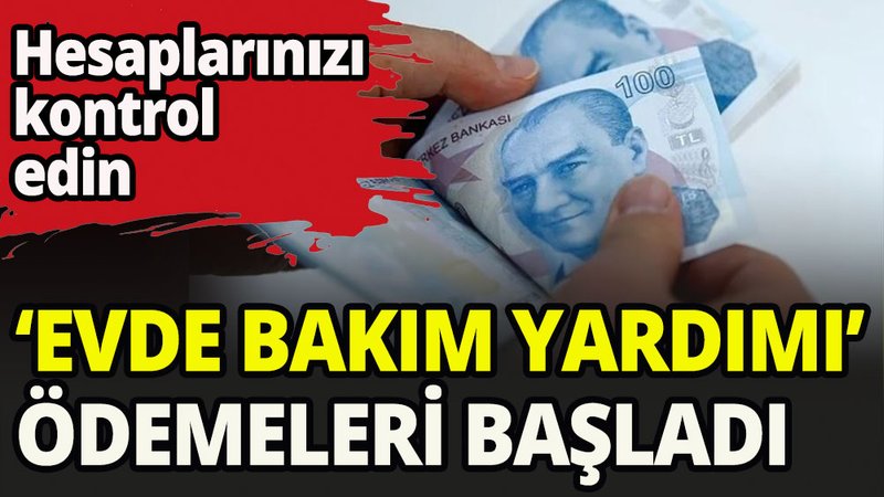 Ödemeler yapılmaya başlandı