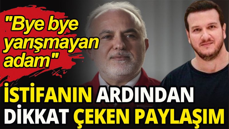Kerem Kınık'ın istifası sonrası Şahan Gökbakar'dan ilk paylaşım