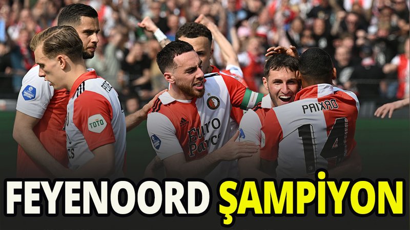Feyenoord şampiyon
