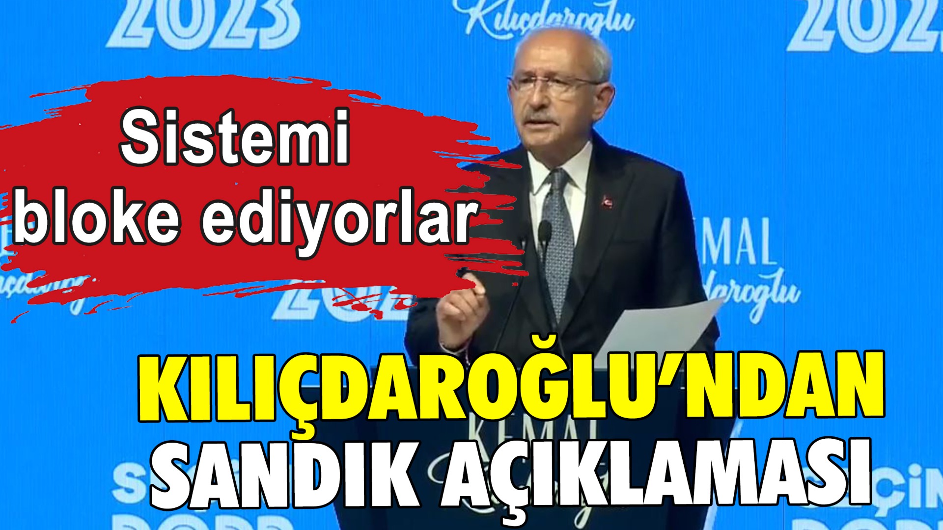 Kılıçdaroğlu açıklama yaptı