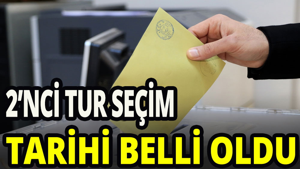 Cumhurbaşkanlığı'nda 2'nci tur seçim tarihi belli oldu