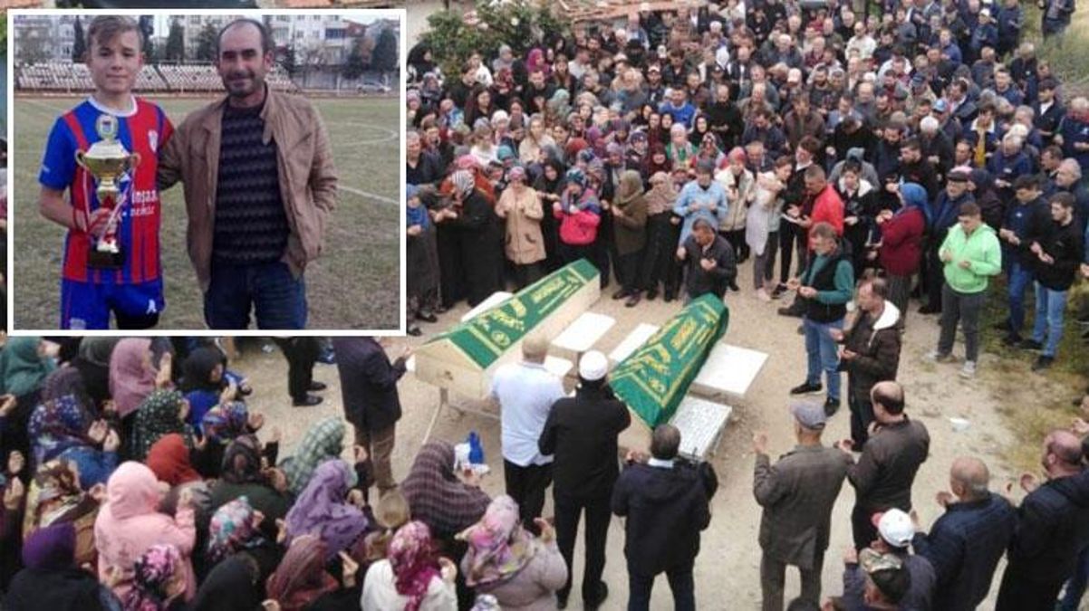 Baba ile oğlu bir saat arayla hayatını kaybetti