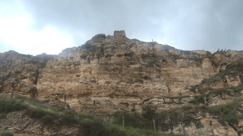 Tarihi kalede feci ölüm