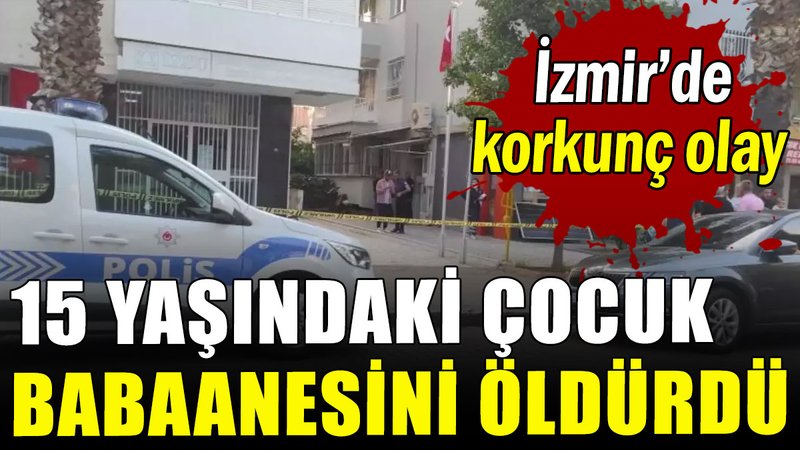 Babaannesini çapayla öldürdü