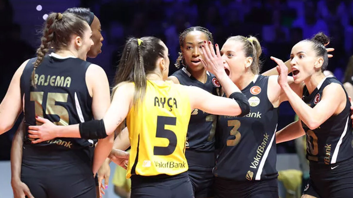 Voleybol Avrupa'da şampiyon Vakıfbank!