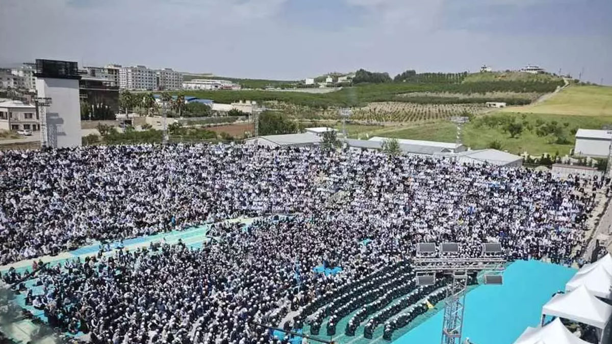 Menzil Tarikatı, Adıyaman'da 'icazet töreni' düzenledi