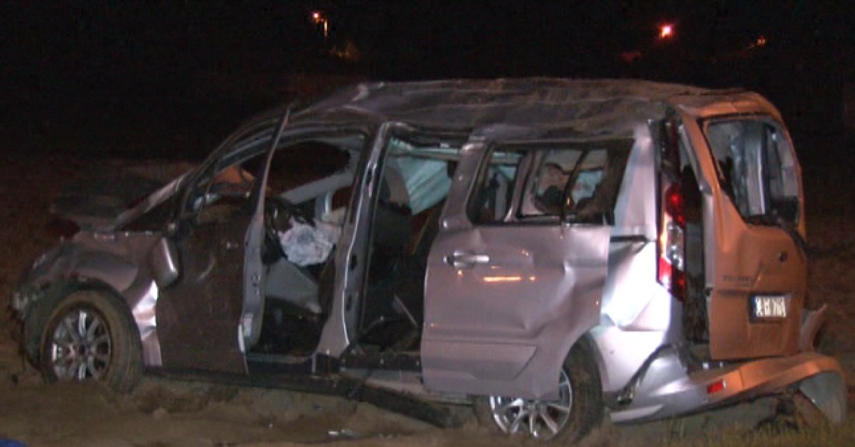 Edirne'de kaza: 1 ölü 10 yaralı