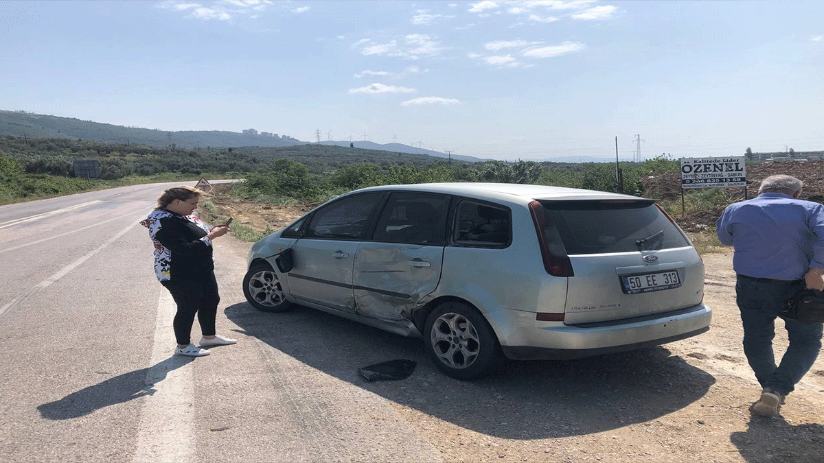 Erdek'te trafik kazası