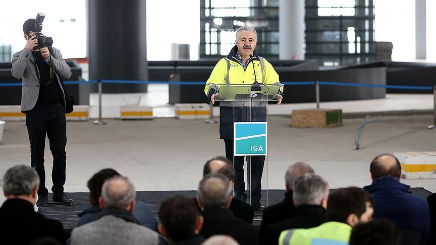 İstanbul Yeni Havalimanı'nın yüzde 80'i tamamlandı