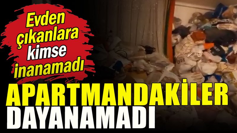 16 kamyon çöp çıktı