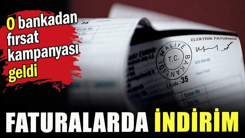 O bankadan fatura indirimi