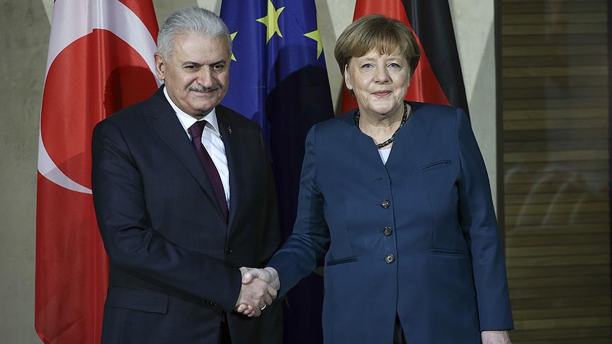 Yıldırım ile Merkel görüşecek