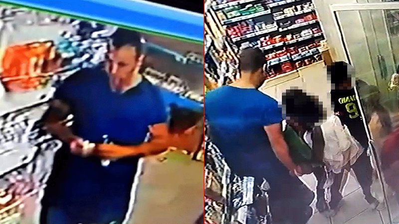 Markette taciz! Yüz tanıma sistemiyle yakalandı