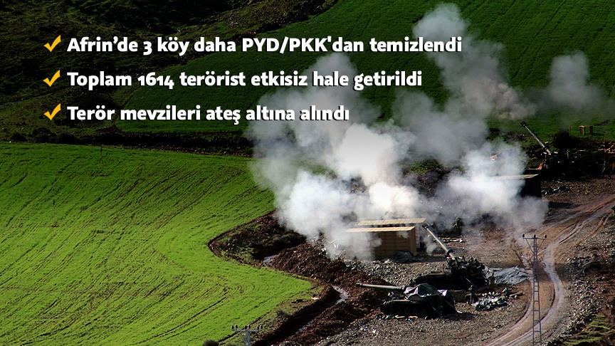 3 köy daha alındı