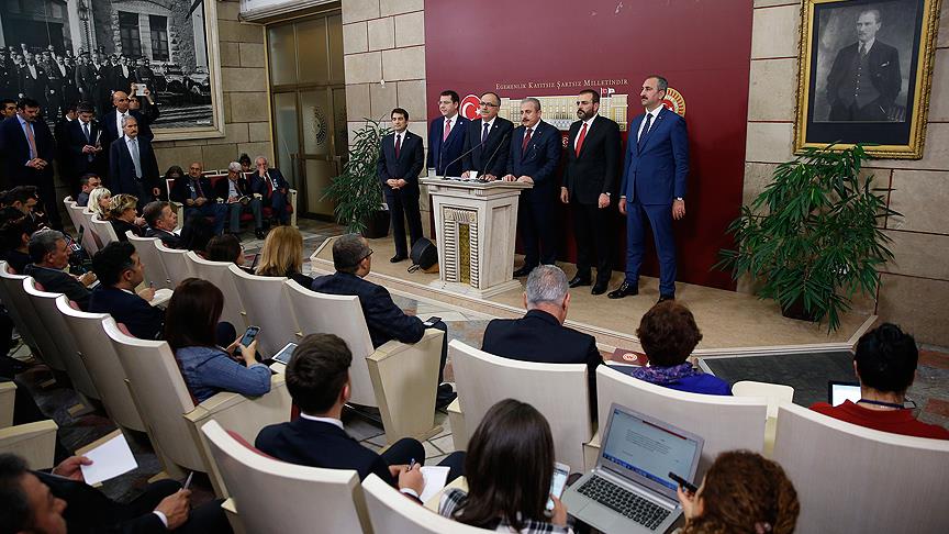 Cumhur ittifakı açıklaması