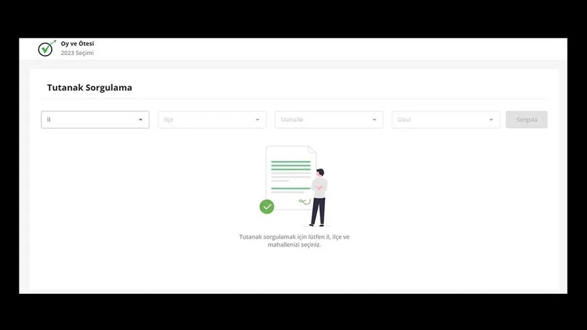Oy ve Ötesi, tutanak sorgulama sistemini açtı