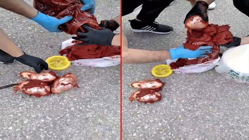 Salça bidonunda uyuşturucu yakalandı