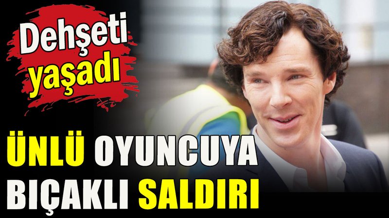 Ünlü oyuncuya bıçaklı saldırı