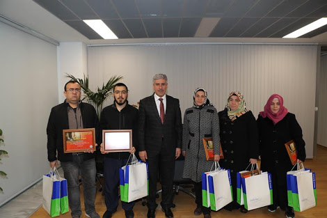 Sabah yürüyüşleri ödül töreniyle tamamlandı