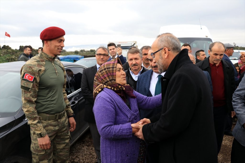Şehit aileleri Hatay'da