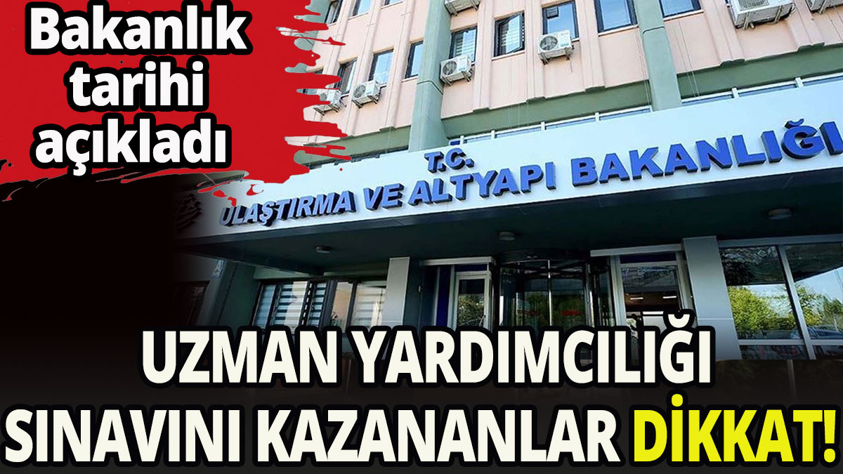 Müfettiş Yardımcılığını kazanan adaylar dikkat