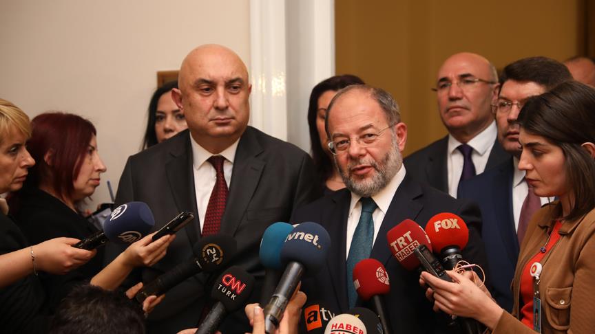 Akdağ, CHP grubunu ziyaret etti