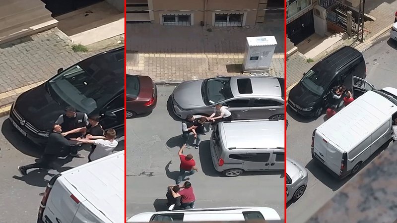 Silecekle sürücüye saldırdı