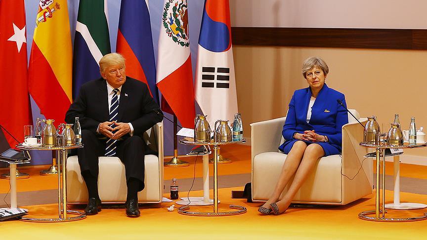 Trump ile May görüştü